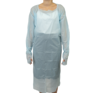 Anti-projections apron gown in CPE 35 µm