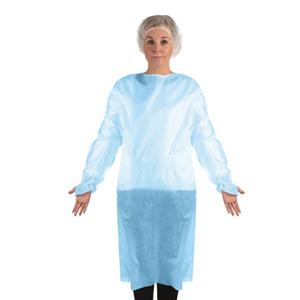 Impervious coated PP Isolation Gown