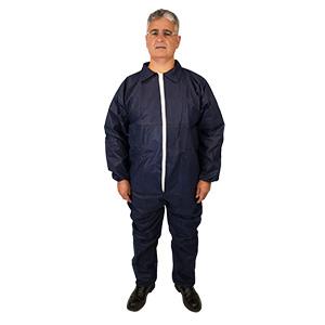 HOPEN - PP HYGIENE SUIT WITH COLLAR