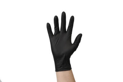 MEDICOM SafeTouch® Advanced™ Black Powder-free Nitrile Glove 