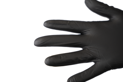 MEDICOM SafeTouch® Advanced™ Black Powder-free Nitrile Glove 