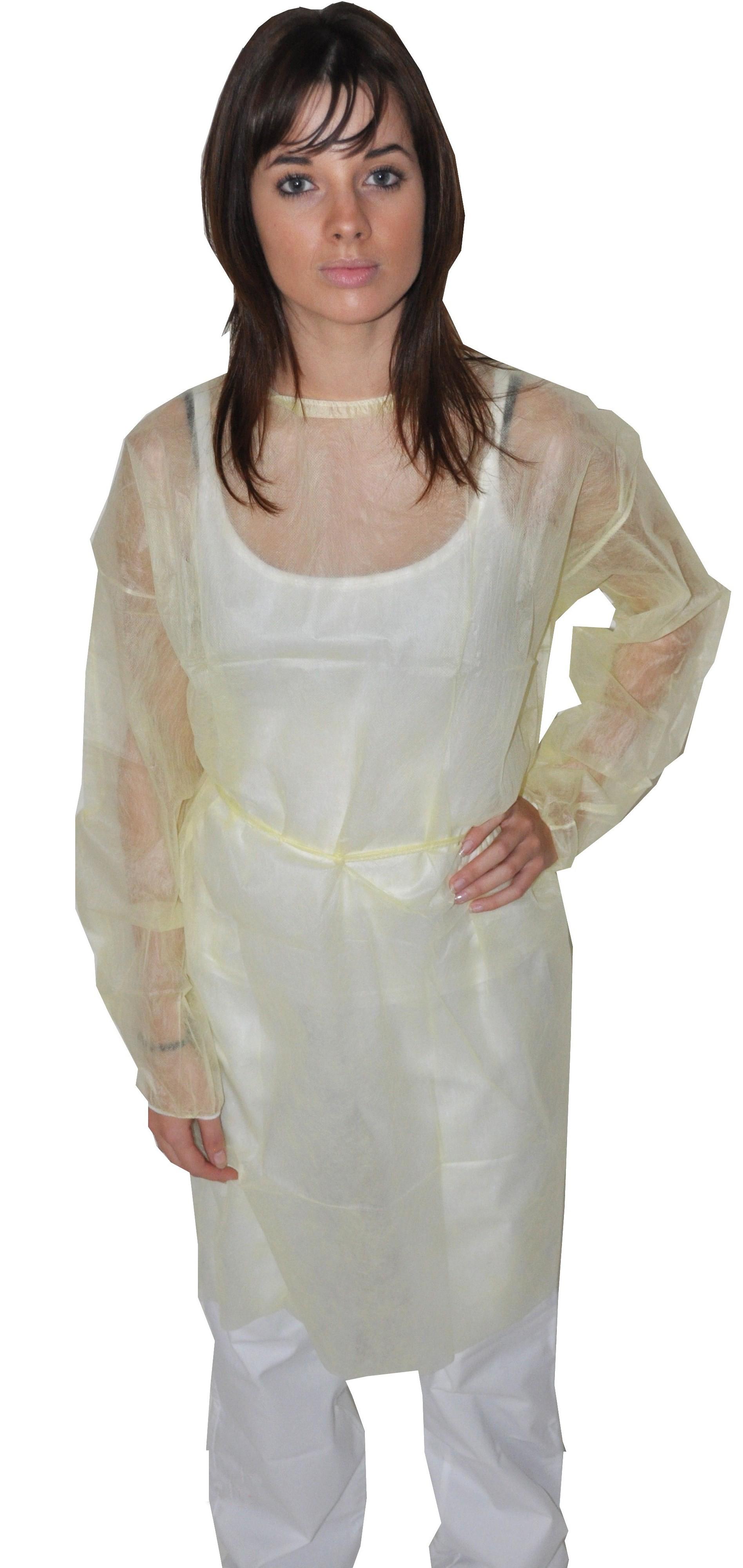 PP isolation gown 17 g/m²